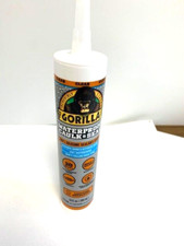 SILICONE CLEAR SEALANT CAULK ALL PURPOSE WATERPROOF 10OZ TUBE GORILLA 108311