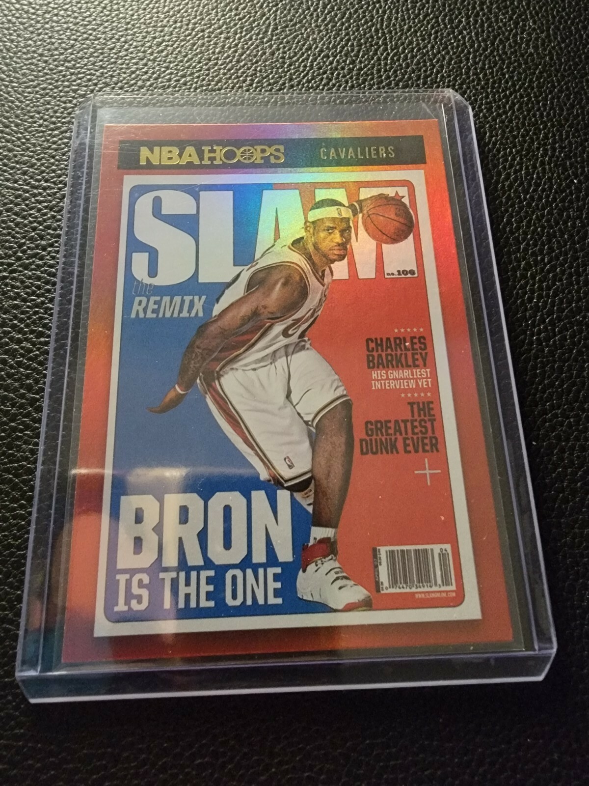 LeBron James Slam Holo Nba Hoops 2020 2021