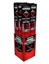 Jack Links Premium Cuts Beef Jerky 2 Oz Pack of 12 Protein Snack Classic Taste