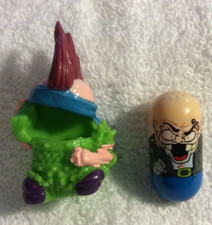 2004 Mighty Beanz Bodz S1: 262 Punk Bean  Mohawk Bod Light Green 
