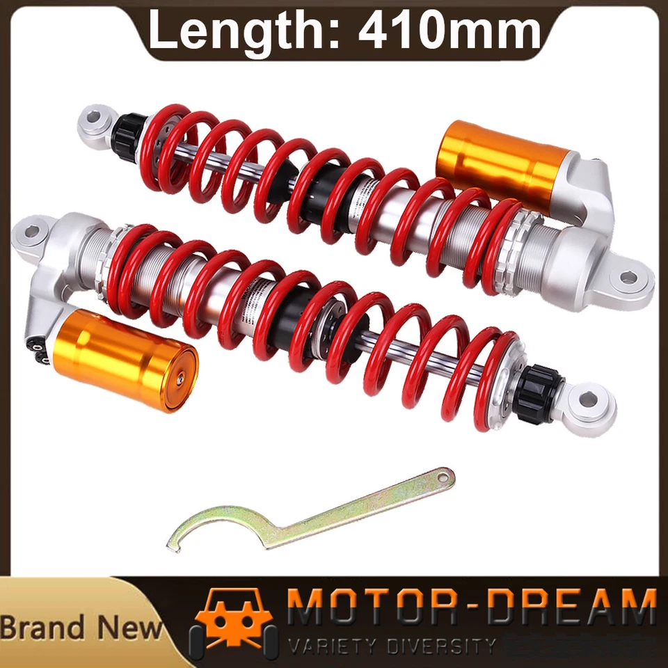 410mm Stage 3 Front Air Shock Absorber for Honda Sportrax 400 TRX400EX 1999-2008 - Image 3 of 4