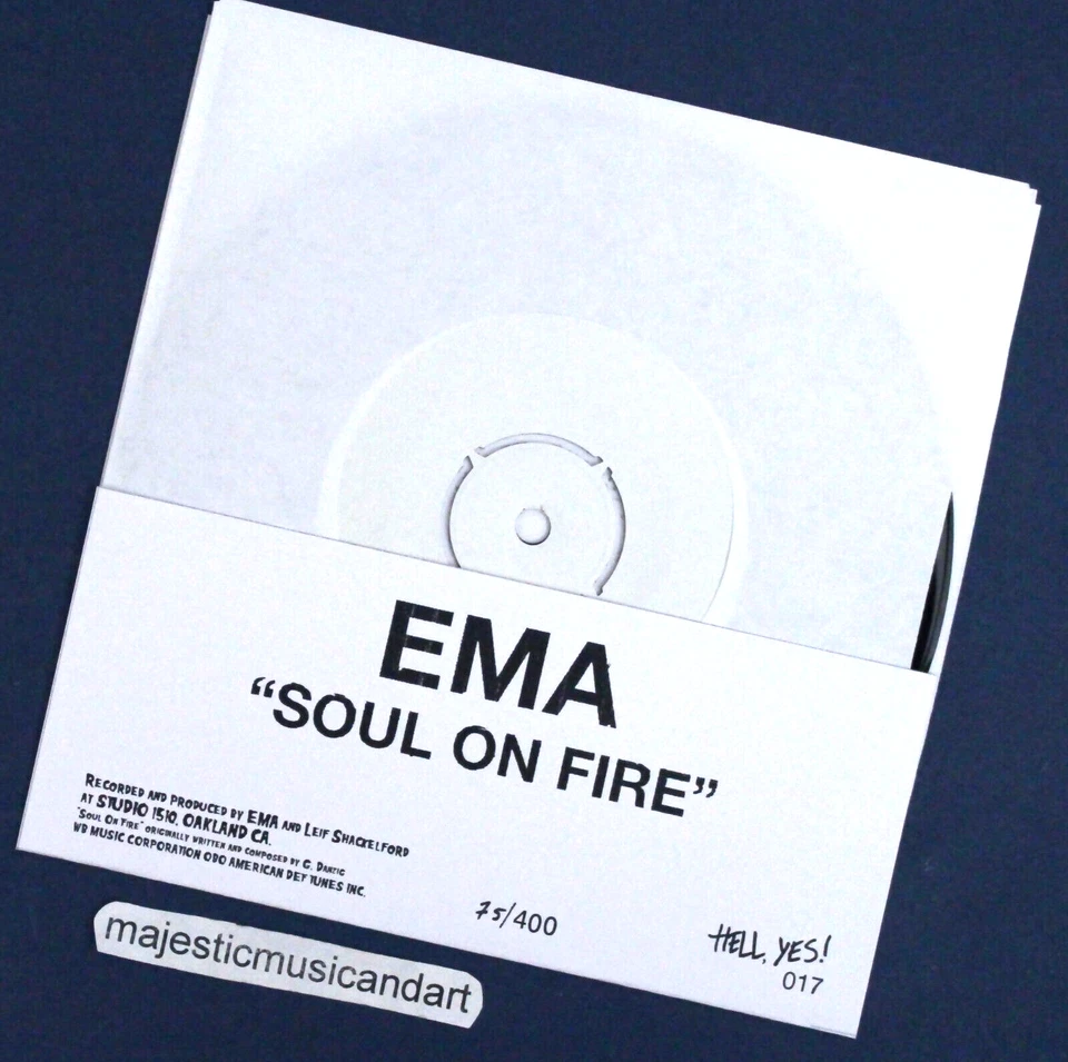 DANZIG / EMA SOUL ON FIRE 7" VINYL LIMITED 400 THE MISFITS N.MINT RARE - Image 4 of 4