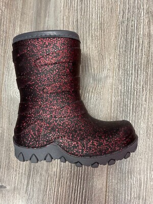 mikk-line Thermo Boots Glitter warme Stiefel Winterstiefel 38031 ginger bread 23