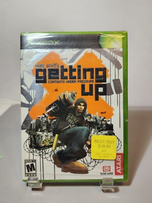 Marc Ecko's Getting Up: Contents Under Pressure (Microsoft Xbox, 2006) New