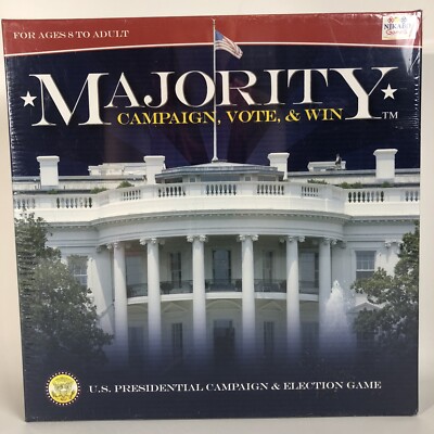 Majority Board Game Campaign Vote Win Election Game Nikabo Educational learning