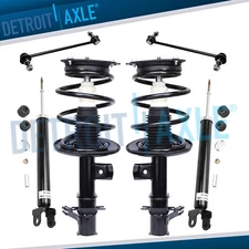 6pc Front Struts Rear Shocks Sway Bars for 2007 2008 2009 2010-13 Nissan Altima