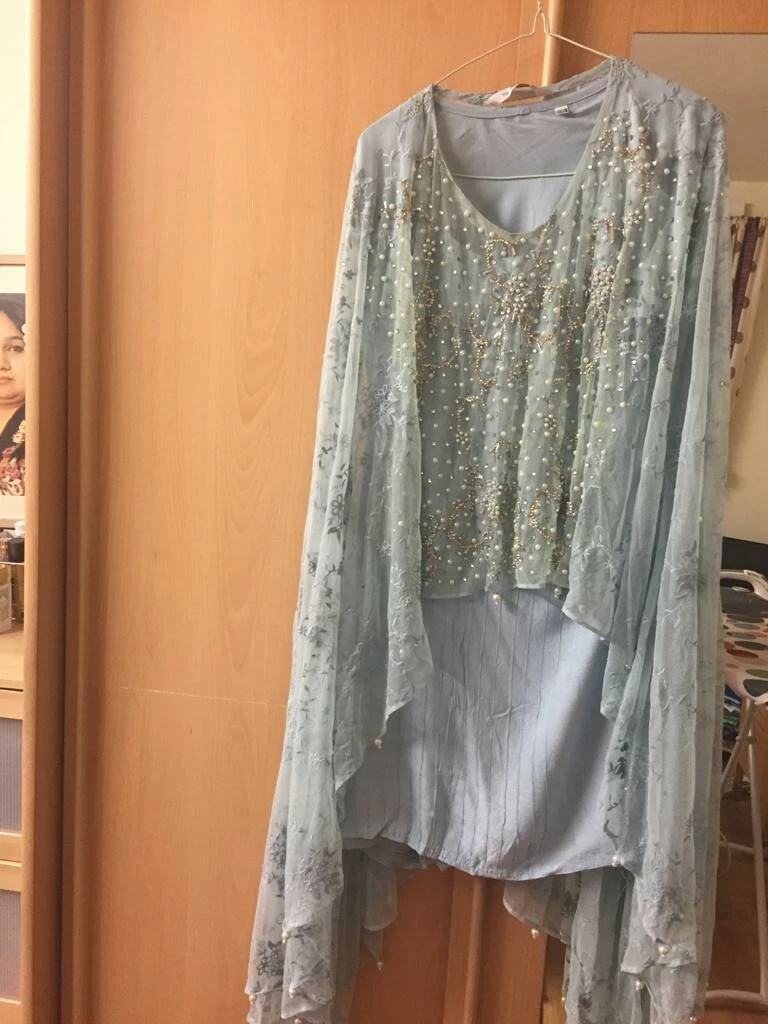 Asian cape clearance dress