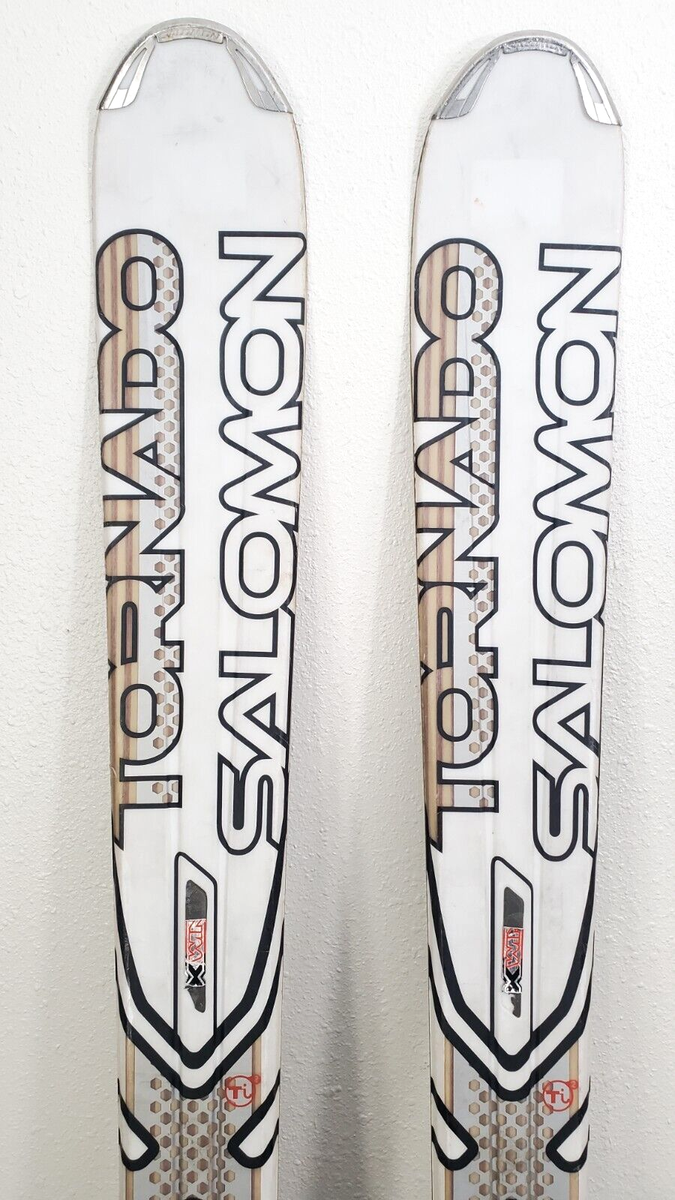 173cm SALOMON X-WING TORNADO Ti Titanium All Mountain Skis w/ Z12