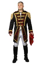 Costume Uniforme Carnaval Soldat Napoleon Veste de Fête Redingote Qualité