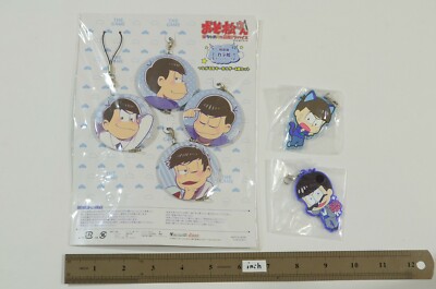Osomatsu san KARAMATSU Can Keychain Set Rubber strap Japan Anime /o224