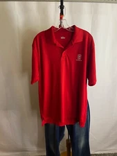 Under Armour Red TPC Summerlin Golf Medium M POLO SHIRT