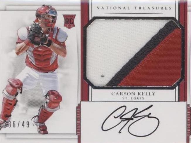 2017 Panini National Treasures - Rookie Materials Signatures Carson ...