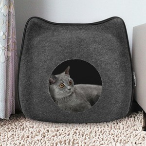 felt cat bed