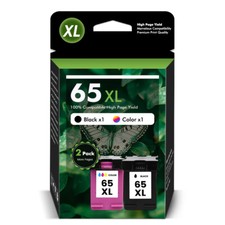 65XL Ink Cartridge For HP 65 65 XL ENVY 5000 5052 5055 Deskjet 2600 2652 LOT