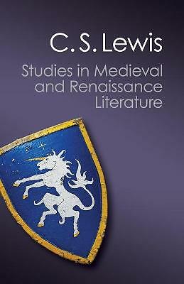 Studies in Medieval and Renaissance Literature Lewis Hooper Paperback