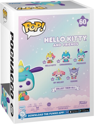Figurine POP! 60 Hello Kitty And Friends Pochacco Funko – le Comptoir du Geek