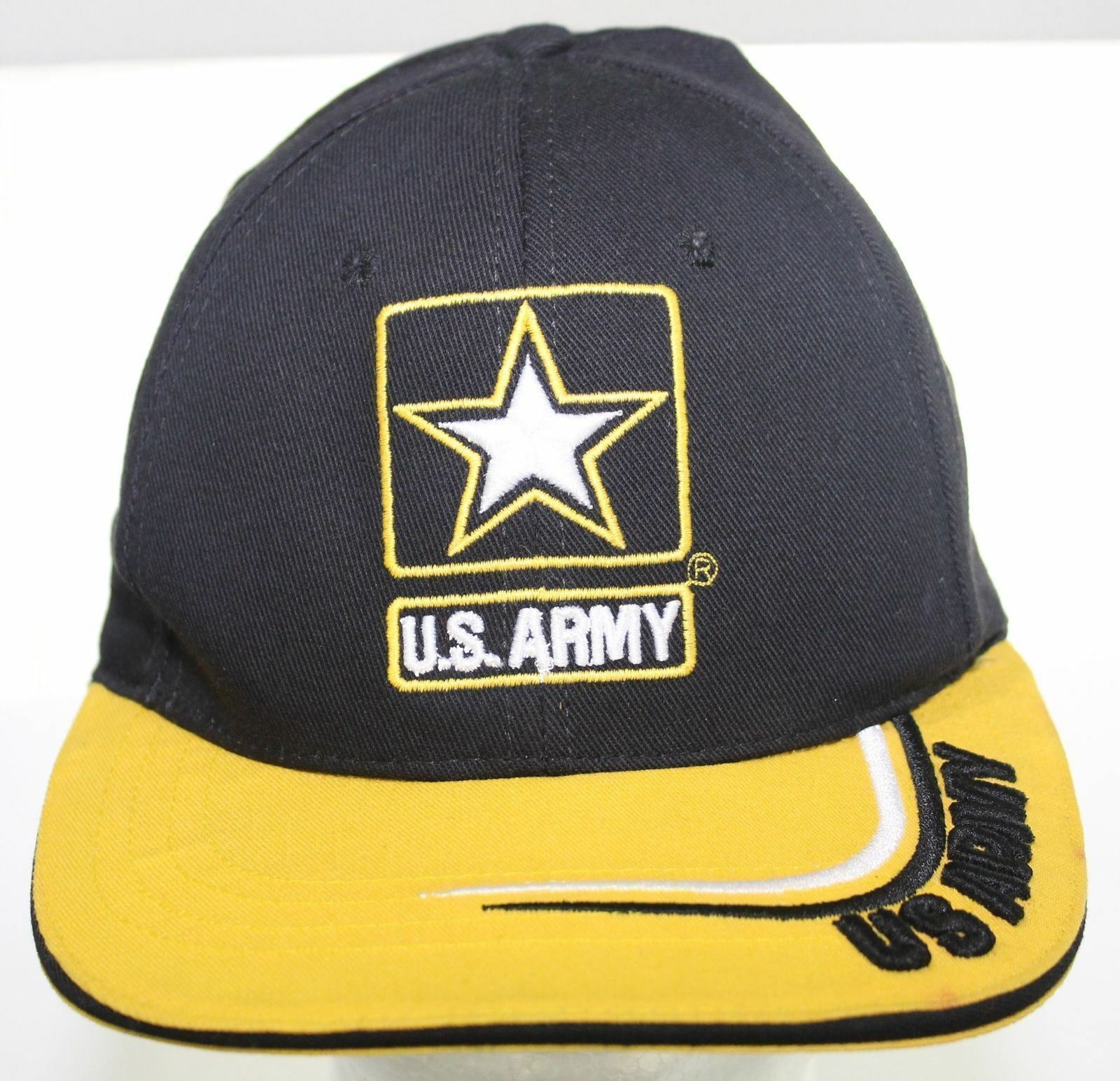 Strong Star Vintage US Army Strong Star Official Military Cap Yel… - Gem