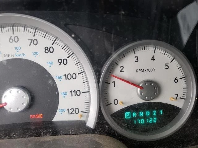 Used Right Headlight Assembly fits: 2008 Dodge Dakota chrome bezel with chrome t Foto 3 de 4