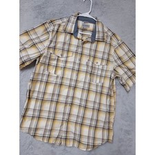Carhartt Shirt Mens Large Bozeman Plaid Short...