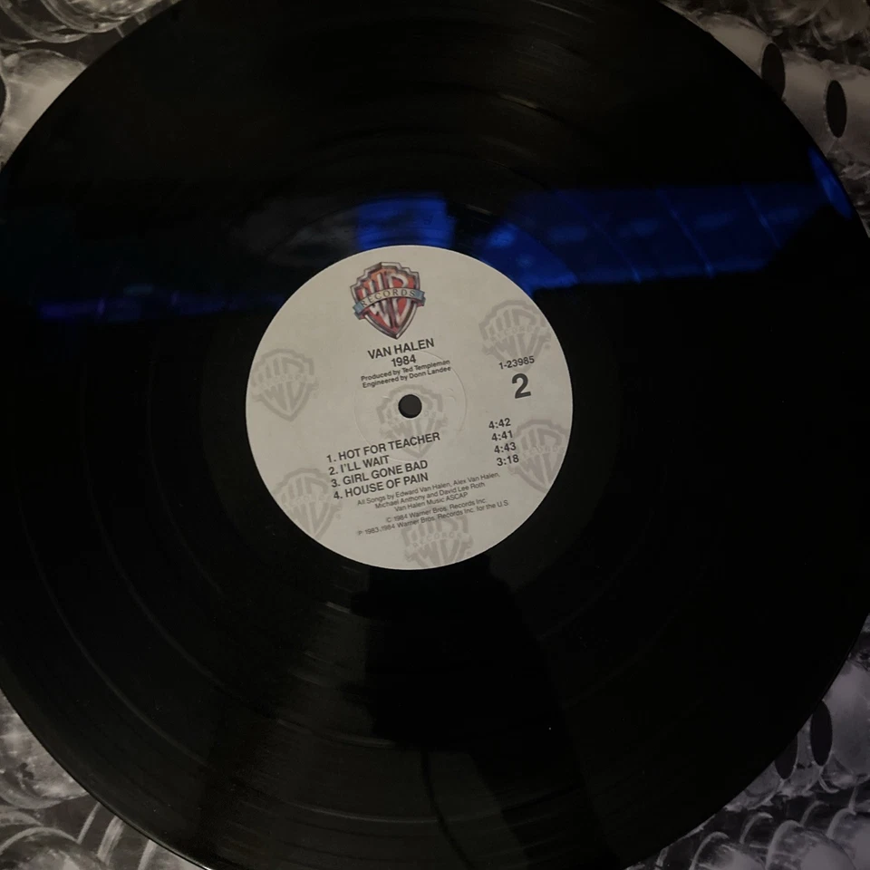 Van Halen, 1984, 12” Vinyl, 2 Hype Stickers & Shrink, Ex Jump Panama - Image 2 of 3