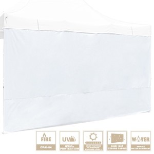 InstaHibit Side Wall for 10x15FT EZ Pop Up Canopy Tent UV50+ Lawn Sun Closeout