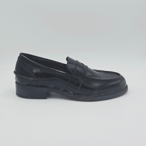 Chaussures MOMA - Taille 39 - Cuir Nabuck Effet Vintage - Noires - Neuf Avec Emballage Et Ticket De Caisse
