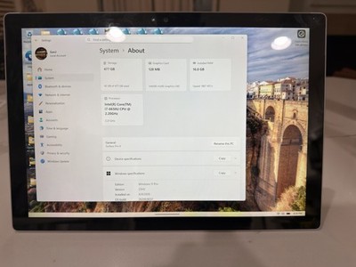 Microsoft Surface Pro 4 512GB SSD, Core I7-6650U, 16GB RAM Win11
