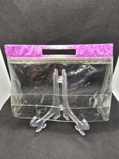Clear Makeup Bag Small Travel Toiletry Organizer Pouch