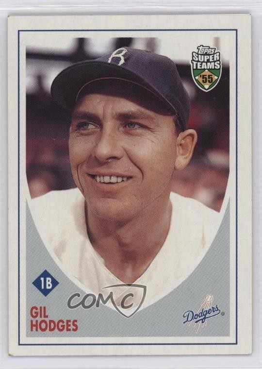 2002 Topps Super Teams Gil Hodges #16 HOF 0xy0