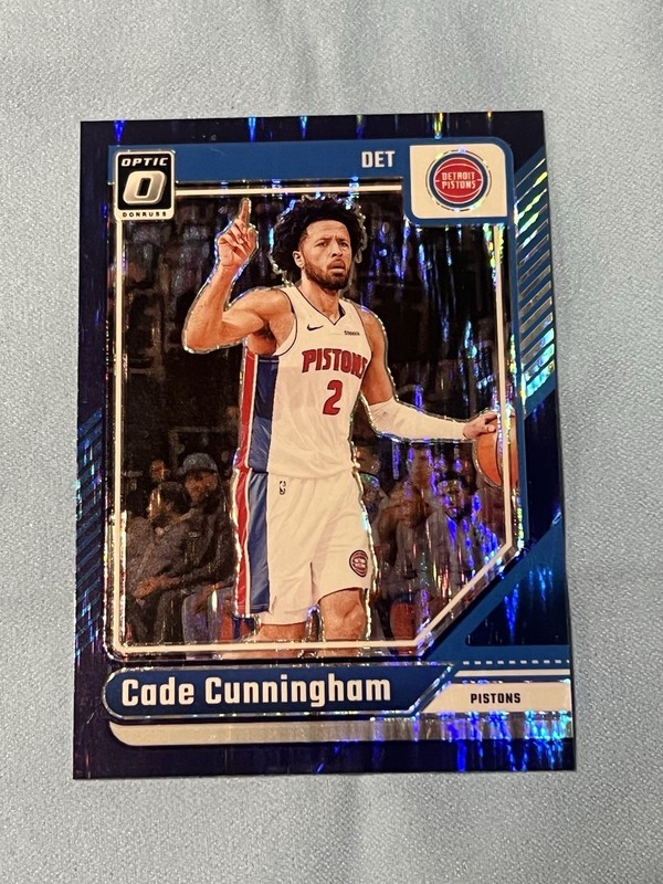  23-25 Detroit Pistons Cade Cunningham 4 Card Lot Topps & Panini