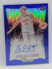 2024 Prizm WNBA Elena Delle Donne Auto Blue Prizm #ed 69/75 Mystics 
