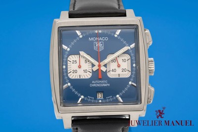 TAG Heuer Monaco CW2113 Steve McQueen Chronograph Stahl Automatik 38mm
