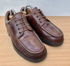 Clarks Shoes Mens Size UK 7.5  - EU 41.5 Brown Chunky Leather Tough Outer Soles