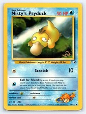 Mistys Psyduck W Stamped 054/132 carta