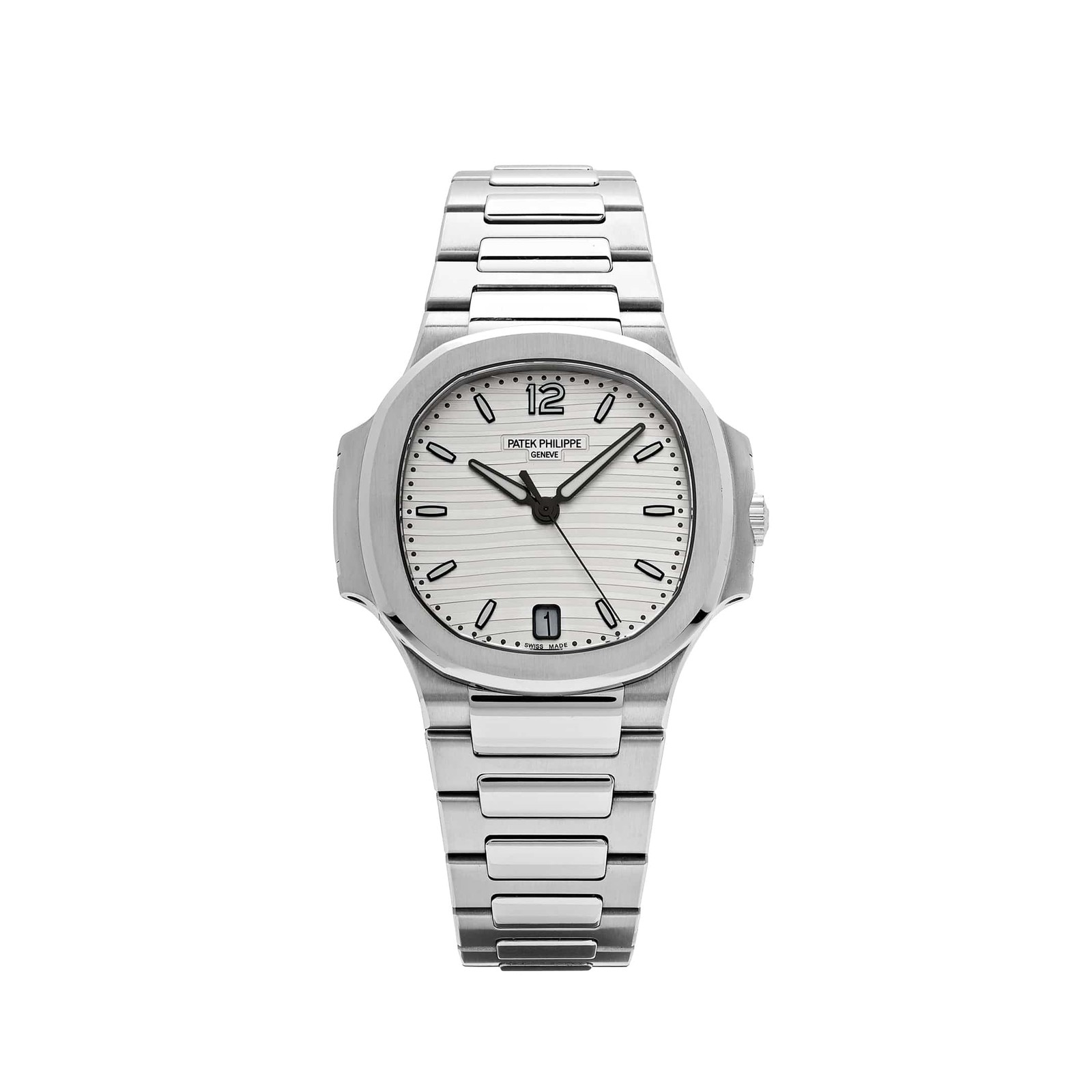 Patek Philippe Nautilus 7118 40mm Stainless Steel Silvery Opaline Dial 2019 Model