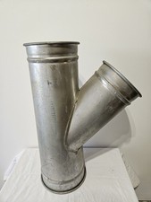 NORDFAB 8" X 7" X 7"  Galvanized Quick-Fit 45&deg; Branch Fitting