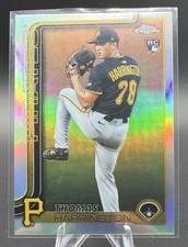 2025 Topps Chrome Update Thomas Harrington Refractor Rookie #USC177 Pirates MLB