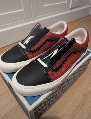 Vans Old School Vlt Lx (Leather) Black/Chili Pepper EU44 | US10,5