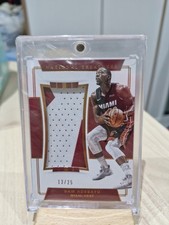 2017 National Treasures Rookie Jersey Patch Bam Adebayo /25 Jersey Number RC