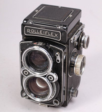 ROLLEIFLEX 2.8 C 6X6 TLR 1954-55 WITH SCHNEIDER 80MM XENOTAR FOR PARTS OR REPAIR