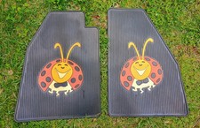 VW BEETLE Custom Floor Mats Ladybug