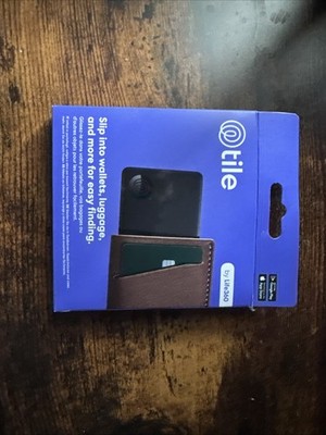 TILE BY LIFE 360 SLIM WALLET FINDER BLUETOOTH LUGGAGE TRACKER ITEM LOCATOR TAGS