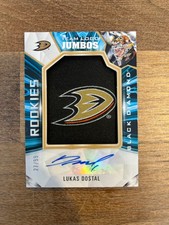 2022-23 Black Diamond Lukas Dostal TEAM LOGO JUMBOS ROOKIES RC SSP #RTL-LD 27/99