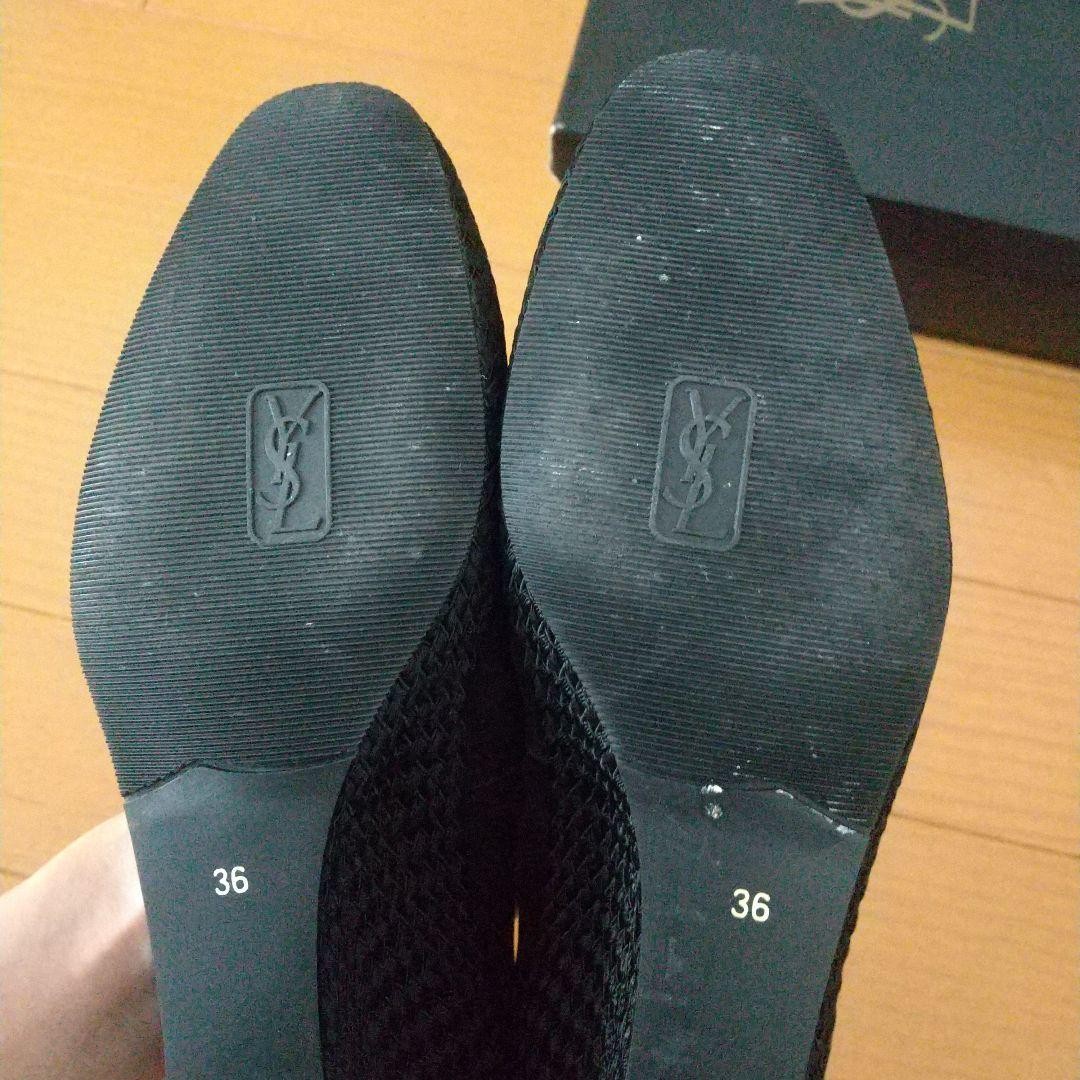 Saint Laurent Shoes Pumps Heel YSL EU 36.0 US 6.0 Authentic thumbnail 22