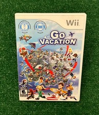 Go Vacation (Nintendo Wii, 2011) Complete W/Manual Tested Working