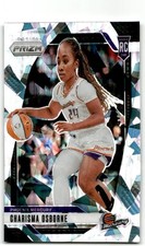 2024 Panini Prizm WNBA #65 Charisma Osborne Ice Prizms Phoenix Mercury Rookie