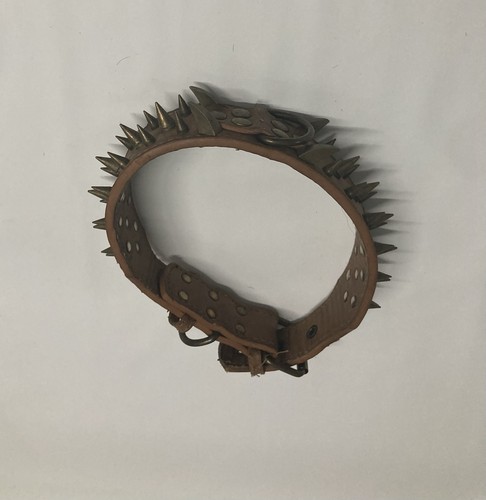 The Mighty Large Spiked Studded Pink Dog Collar Protect Your Dog From Neck Bites