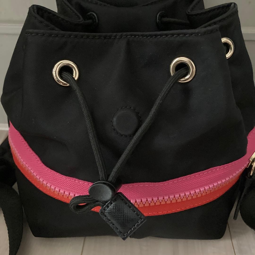 Kate Spade Mini Backpack Pink Drawstring Backpack - image 5