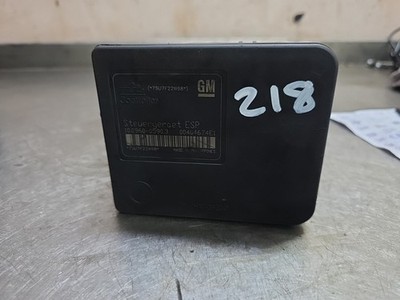 2012 VAUXHALL ZAFIRA ABS PUMP + MODULE 1.7 DIESEL A17DTR(LPL) 13244860 #218