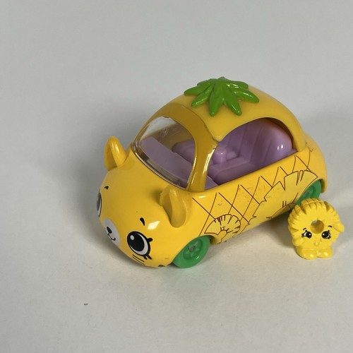 Shopkins Cutie Cars Zappy Pineapple Die-cast Collectible Car Good Condition - Picture 2 of 6
